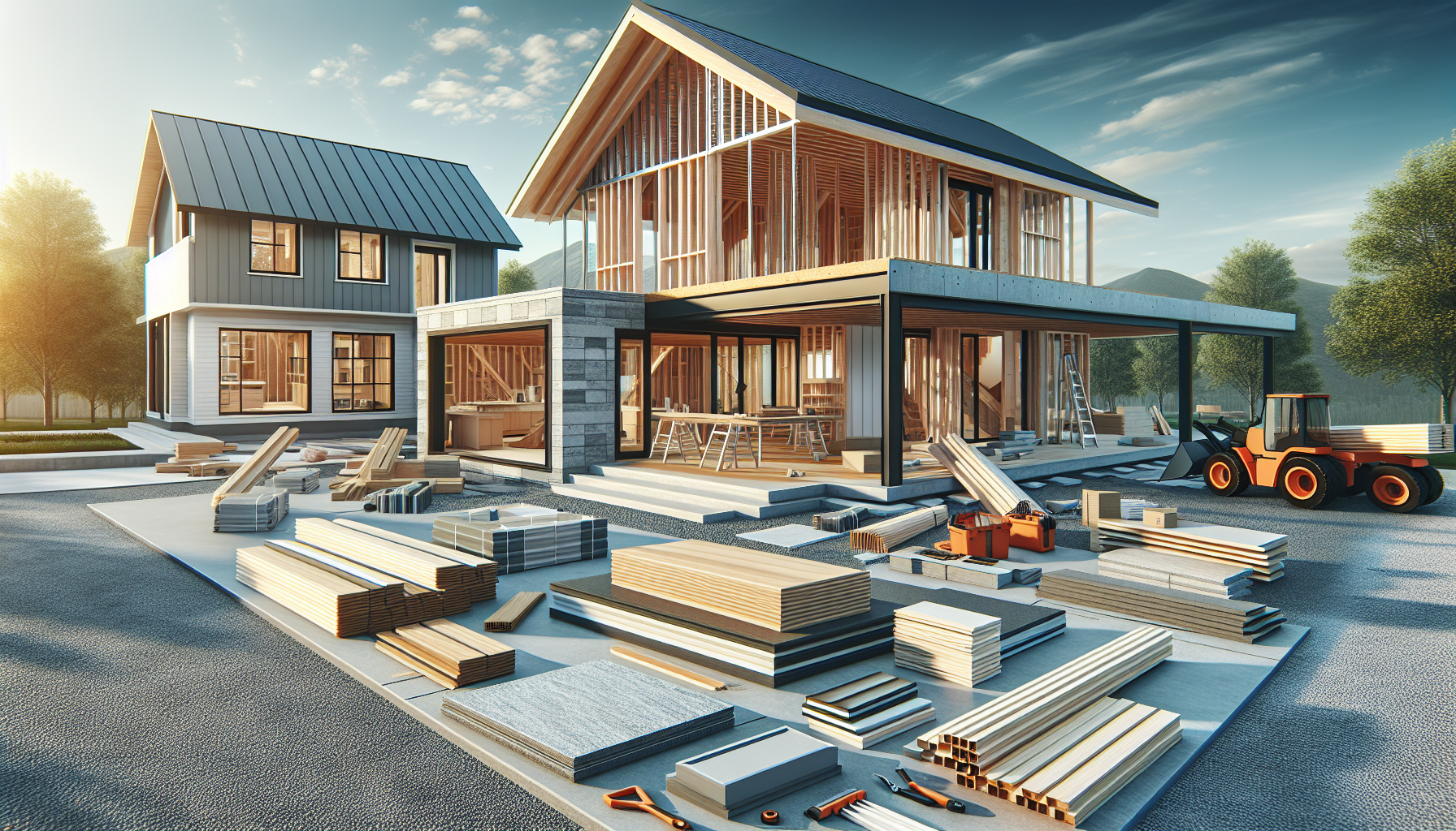 new home under construction