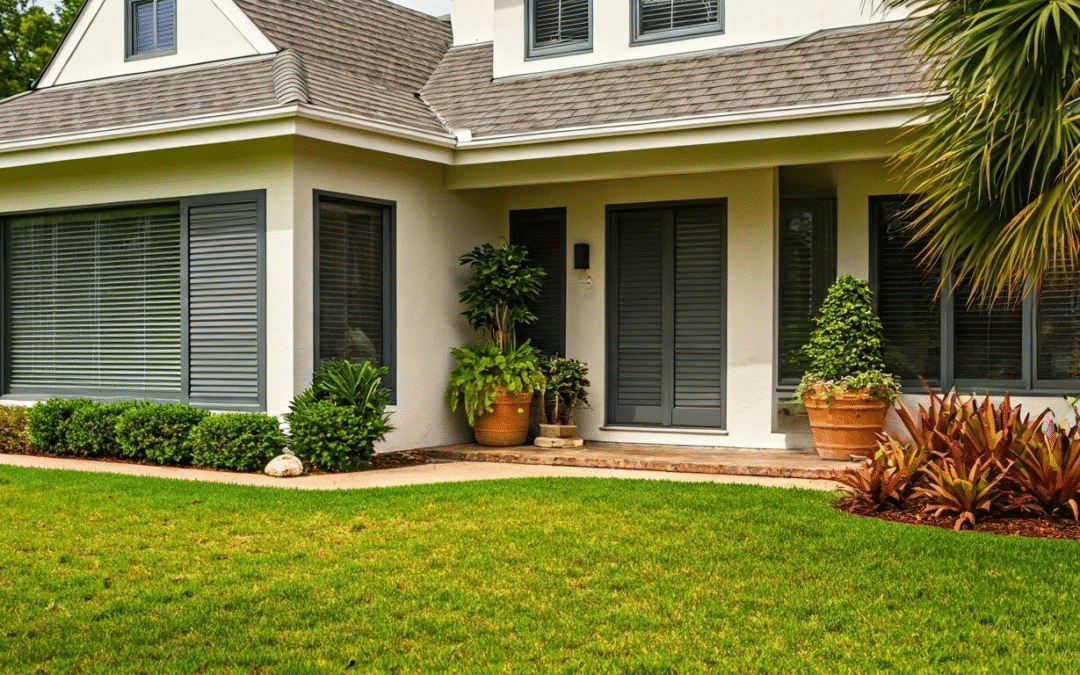 Enhance Curb Appeal with Sliding Plantation Shutters