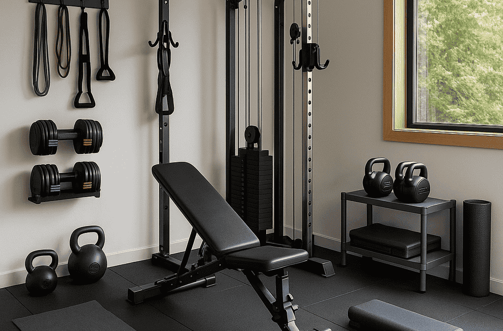 Smart Ideas for a Compact Home Gym in Your Garden Room