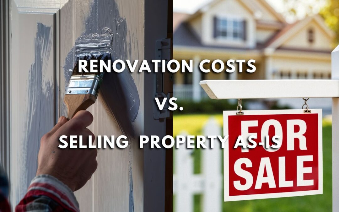 How to Weigh Renovation Costs vs. Selling Your Property As-Is