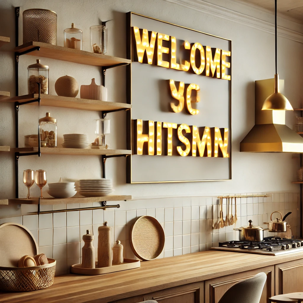 led-kitchen-sign led letter sign for wall