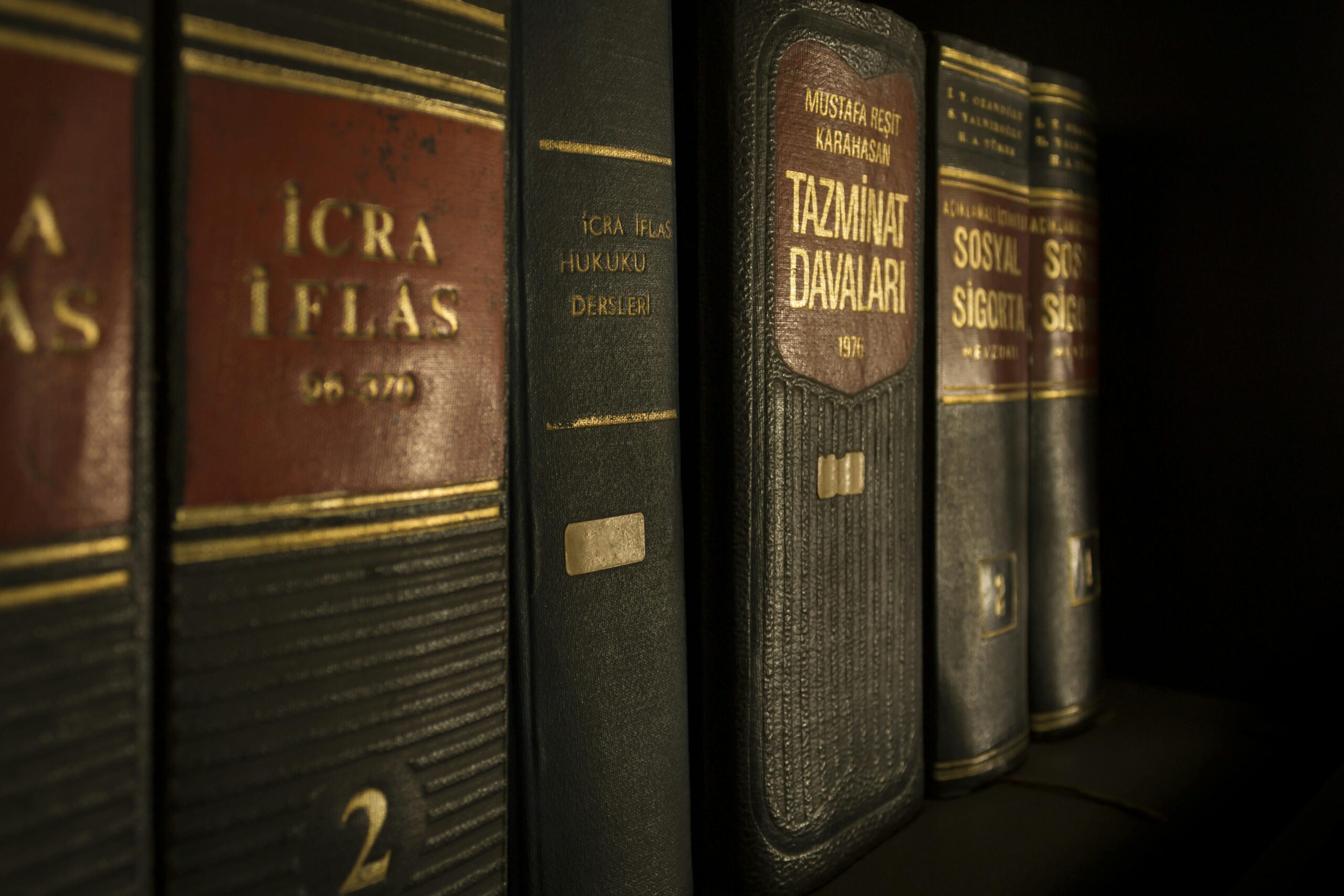 photo of old books on a shelf