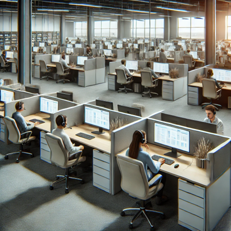 Optimizing Call Center Cubicles for Productivity and Employee Satisfaction